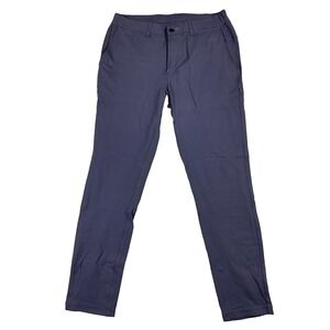 Public Rec Pants Men 32x30 Navy Stretch Nylon Spandex Slim PerformanceGolf Chino